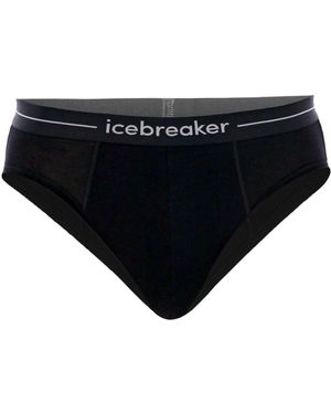 Icebreaker Slip Anatomica Briefs - Negro