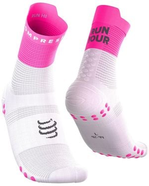 Compressport Pro Racing V 4.0 Run High Everyarn - Rosa