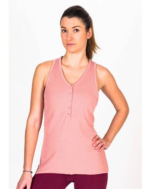 Nike Camiseta de tirantes Yoga Henley - Multicolor