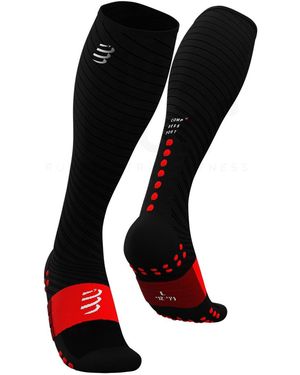 Compressport Calcetines Full Socks Recovery - Negro