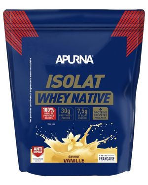 Apurna Isolat Whey Native 720 G - Azul