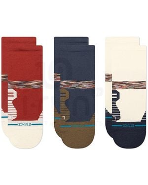 Stance 3 Paires Riveen Light Quarter - Negro