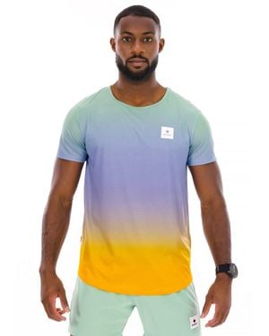 Saysky Camiseta Manga Corta Reactive Flow - Azul