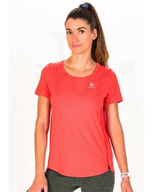 Odlo Camiseta Manga Corta Zeroweight Chill-Tec Eco - Rojo