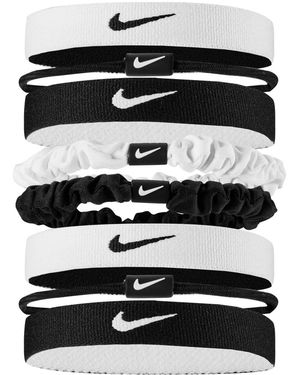 Nike Flex Mixed Hair Ties X 8 - Negro