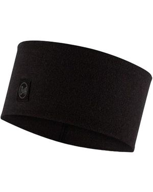 Buff Cinta Para La Cabeza Merino Wide - Negro