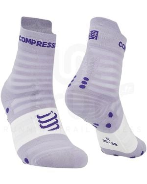 Compressport Calcetines Pro Racing V 4.0 Ultralight Run High - Morado