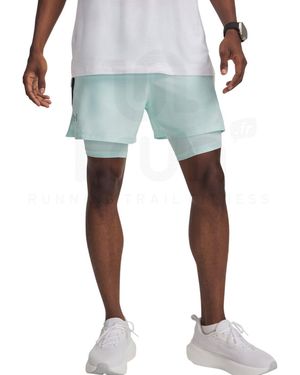 Under Armour Pantalón Corto Launch 2 En 1 - Negro