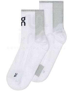 On Shoes Calcetines Performance Run Mid - Negro