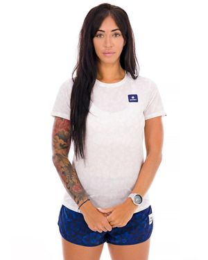 Saysky Camiseta Manga Corta Flower Combat - Negro