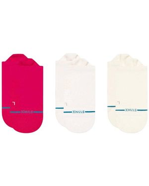 Stance 3 Paires Iconic Light Tab - Negro