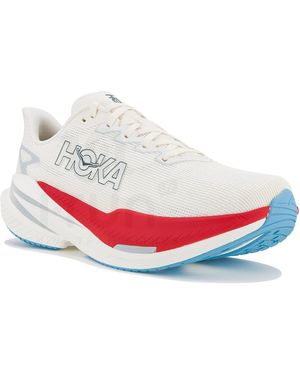 Hoka One One Mach X 3 Neon Pack - Blanco