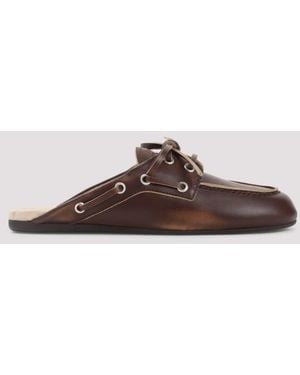 Miu Miu Mules - Brown