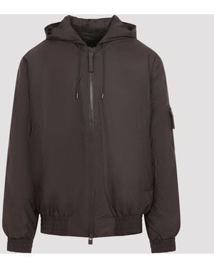 Rains Bark Lohja Insulated Bomber Jacket - Gray