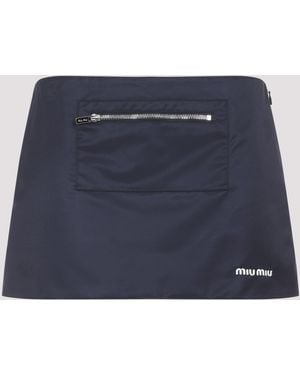 Miu Miu Short Skirts - Blue