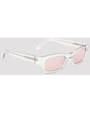 Marni Haicli Sunglasses, Acetate Square Frame - Pink