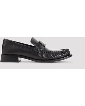 Roger Vivier Moc Strass Loafer - Black