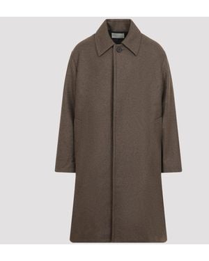 Studio Nicholson Ady Overcoat - Brown