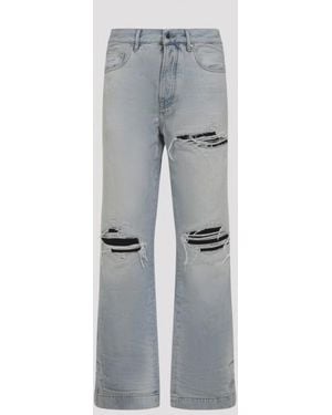 Amiri Mx1 Straight Flare Jeans - Gray