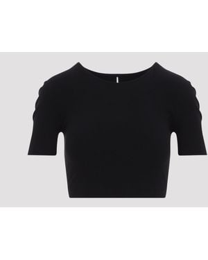 Wolford Seamless From-Top Bodysuit-Style Top - Black
