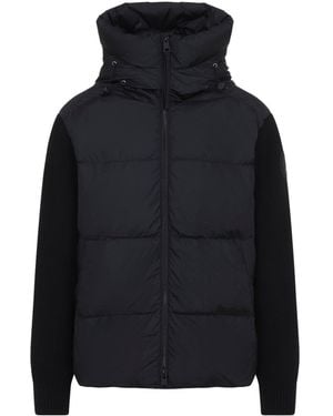Canada Goose Hybridge Grove Knit Hoodie Jacket - Blue
