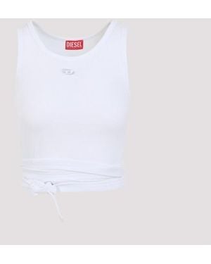 DIESEL T-Anky-Tail Tank Top - White