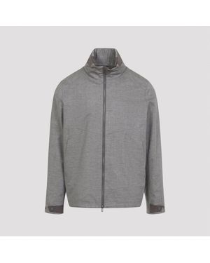 Sease Laminated Jacket - Gray