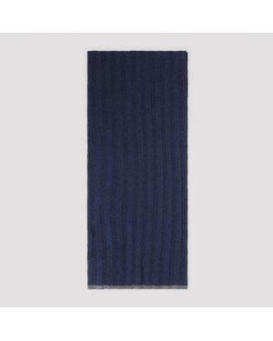 Brunello Cucinelli Carshemere Scarf - Blue