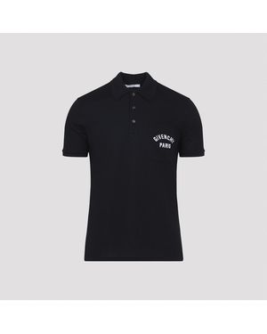 Givenchy Dark Cotton Polo - Black
