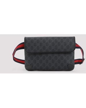 Gucci Gg Textile Belt Bag - Black