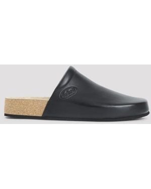 Balenciaga School Flat Mules - Blue
