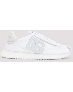 Dolce & Gabbana Polyester Sneakers - White