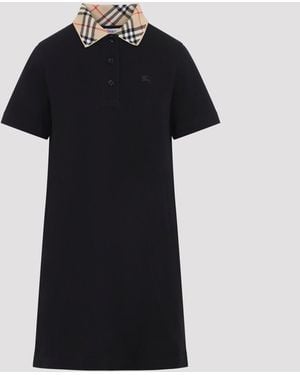 Burberry Iris Polo Dress - Black