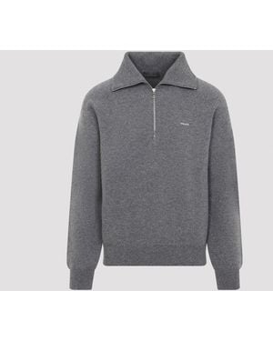 Prada Knit Polo - Gray