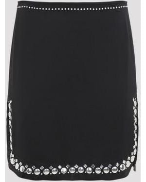 Rabanne Mini Skirt - Black