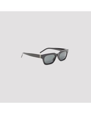 Saint Laurent Acetate Sunglasses - Metallic