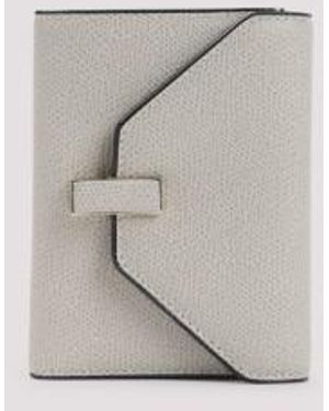 Valextra Iside Wallet - Gray