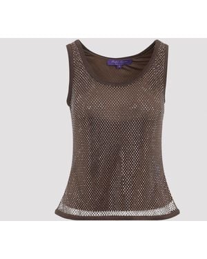 Ralph Lauren Espresso Melony Tank Top - Brown