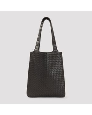Bottega Veneta Veneto Intrecciato Tote - Black