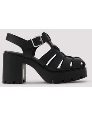 Prada Eva Sandals - Black