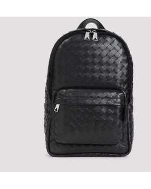 Bottega Veneta Intreccio Small Backpack Unica - Black