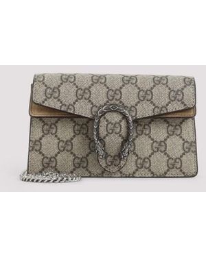 Gucci Dionysus Mini Shoulder Bag Unica - Gray