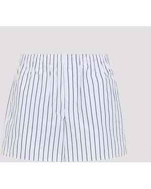 Ami Paris Ami Elasticated Shorts - Blue