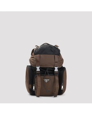 Prada Re-Nylon Backpack - Black