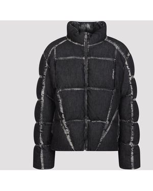 Off-White c/o Virgil Abloh Bookish Racing Puffer - Black