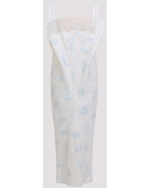 Carven Lingerie Midi Dress - White