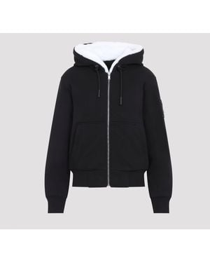 Moose Knuckles Classic Bunny Hoodie - Black