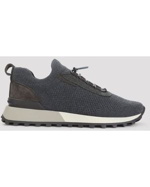 Brunello Cucinelli Runner Sneakers - Blue