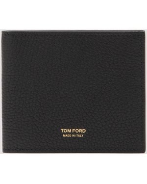 Tom Ford T-Line Bifold Wallet - Black