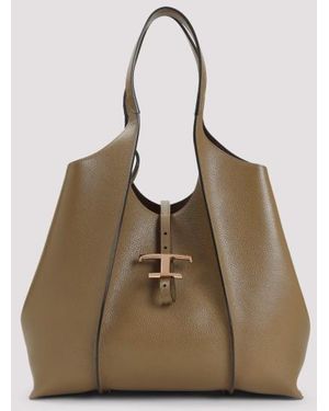 Tod's T Timeless Shoulder Bag Unica - Green